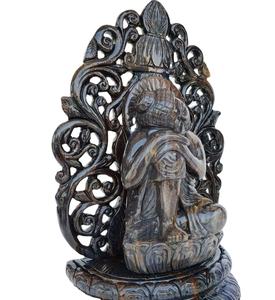 Estatua tallada a mano de Aventurina azul de alta calidad, estatua tallada a mano - Product Image 1