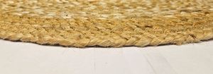 Handmade Round Jute <b>Rug</b> Natural Color Design with Round Shape For Resort Hotel Usage At Bulk Price By Exporter - Product Image 4