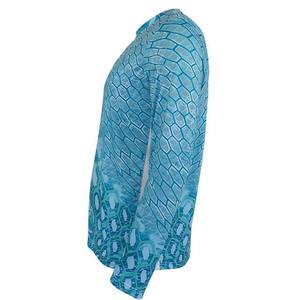 เสื้อเชิ้ตแขนยาวผู้ชาย ป้องกันแสงแดด UPF 50+ เสื้อยืดสำหรับตกปลา วิ่ง ป้องกันผื่นแดง เสื้อสำหรับกิจกรรมกลางแจ้ง เสื้อตกปลา พิมพ์ลายแบบ Sublimation - Product Image 6