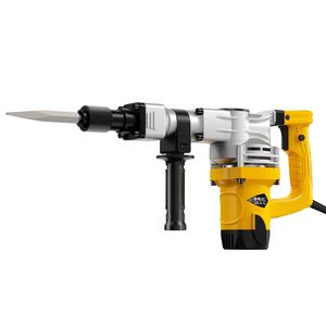 Martillo Demoledor Eléctrico de Alta Resistencia de 1400W, 2900 BPM, con Cincel de 1 Punta y Taladro de Demolición de 1 Punta - Product Image 6