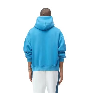 Wholesale <b>Bulk</b> OEM Service 500 Gsm Hoodie 100% Cotton Heavyweight Men's Pullover French <b>Terry</b> Blank Oversized Custom Embroidery - Product Image 3