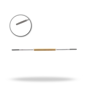 เครื่องมือผ่าตัดจมูกแบบปลายคู่ Landecker Finishing Rasp สำหรับการผ่าตัดจมูก ตะไบกระดูกจมูก ทำจากสแตนเลสสตีล ใช้ซ้ำได้ - Product Image 1