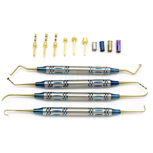 Kit de forets chirurgicaux pour implants dentaires, manuel, en acier inoxydable, avec butées de profondeur et élévateurs de sinus lift, instruments chirurgicaux de qualité supérieure pour - Product Image 3