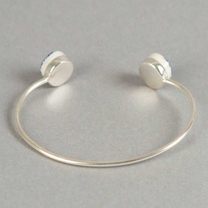 Nouveau Magnifique Bracelet Jonc Ouvert en Alliage Métallique Doré et Argenté, Torsadé, Idéal pour Cadeau de Fête - Product Image 4