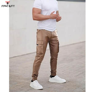 กางเกงหนังผู้ชายคุณภาพสูง ระบายอากาศได้ดี น้ำหนักปานกลาง สไตล์ลำลอง กันน้ำ ขายส่ง ออกแบบโลโก้ของคุณเอง กางเกงหนังฟอก - Product Image 4