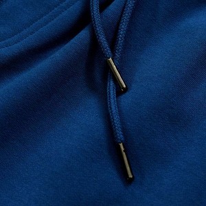 Survêtement à capuche bleu marine pour homme, coupe décontractée, longueur intégrale, pour l'automne, avec poches latérales, 100% coton, poids moyen - Product Image 5