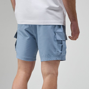 Pantalones Cortos Deportivos de Verano para Hombre, Personalizados, 100% Algodón Orgánico, de Alta Calidad, Estilo Francés, Lisos - Product Image 2