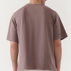 Camiseta Corta de Algodón de Corte Ajustado y Estilo Urbano con Logotipo Personalizado, Mezcla de Algodón, OEM ODM - Product Image 6