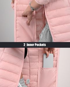 Heavyweight Long <b>Line</b> Women Puffer <b>Jacket</b> Hooded Fur Trim Winter Parka - Product Image 4