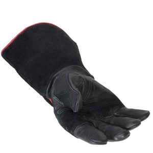 Gants de travail de soudage TIG/MIG résistants à la chaleur, prix de gros, protection des mains en cuir de haute qualité, gants de sécurité pour soudeurs - Product Image 2
