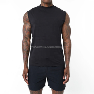 Camisetas sin Mangas de Estilo Vintage para Hombre, Elásticas en 4 Direcciones, Holgadas, Ligeras y Transpirables, para Correr - Product Image 4