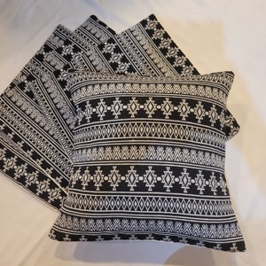 Housses de coussin lombaires décoratives en coton tissé à la main, motif diamant 3D coloré, pour la maison ou l'hôtel - Product Image 1