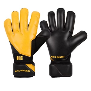 Guantes de portero de dedo completo para hombre profesional más vendidos, colores personalizados, último diseño, entrenamiento deportivo, protección de cuero - Product Image 1