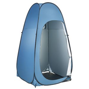 Tenda doccia portatile istantanea a doppio strato con picchetti e borsa per il trasporto - Product Image 1