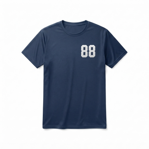 เสื้อยืดออกแบบเองสำหรับออกกำลังกาย วิ่ง และฝึกซ้อม ผลิตจากโพลีเอสเตอร์น้ำหนักเบา - Product Image 6