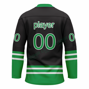 Maillots de hockey sur glace personnalisés avec nom et numéro du joueur, impression par sublimation, créez vos propres uniformes de hockey - Product Image 2