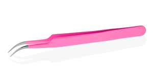 Pinzas para Extensión de Pestañas de Acero Inoxidable y Titanio con Diseño Personalizado, Corte Láser, Diseño Femenino, Nuevo Modelo Sostenible - Product Image 4