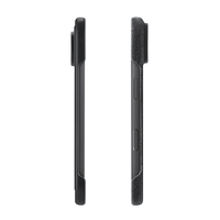Étui de luxe en Alcantara pour iPhone DUO, housse de protection magnétique pliable