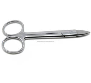 Ciseaux de précision chirurgicaux en acier inoxydable pour couronnes, instrument dentaire droit pour la découpe de couronnes de précision - Product Image 5