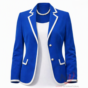 เสื้อเบลเซอร์สตรีปักลายแนวทันสมัยของสมาคม Zeta Phi Beta ประจำปี2026 | เสื้อแจ็กเก็ตเบลเซอร์สไตล์สั่งทำสำหรับสุภาพสตรีปักลายสมาคม ZPB - Product Image 6