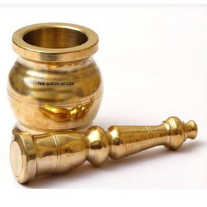 Mortero y Mortero de Madera Real de Alta Calidad para el Hogar, Hoteles y Resorts, Accesorios de Cocina - Product Image 4