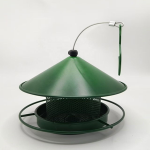 Comedero de Pájaros Decorativo de Metal para Exteriores, para Jardín, Patio, Balcón - Product Image 1