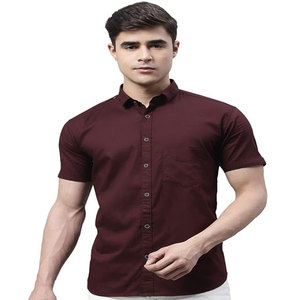 เสื้อเชิ้ตแขนสั้นสำหรับผู้ชายเสื้อเชิ้ตลำลองสีฟ้าแนวสตรีททรงหลวมพิมพ์ลายทางแนวสตรีทแฟชั่นสำหรับผู้ชาย - Product Image 3