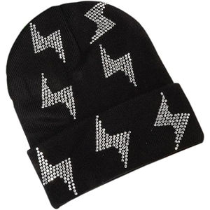 Breathable New Fashion Thick Adjustable High Quality Beanie Hat Custom Logo Wool Cuff Wholesale Knitted <b>Winter</b> <b>Cap</b> Knit Beanies - Product Image 1