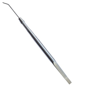Outils de rehaussement de cils en acier inoxydable à double extrémité 45 degrés, peigne séparateur de cils à pointe lisse, 15 cm, durable et de précision - Product Image 4