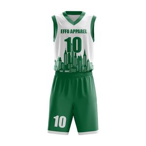 Conjunto de Uniforme de Baloncesto, Camiseta y Pantalones Cortos, Tejido Transpirable de Secado Rápido, Uniforme de Baloncesto para Juego - Product Image 1