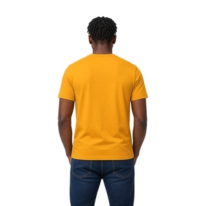 Camiseta dorada de manga corta con cuello redondo para hombre con diseño gráfico de letras Iota, camiseta informal de algodón para fraternidad, para el campus universitario - Product Image 2