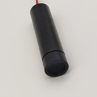 Modul Dioda Laser Cahaya Hijau Ismartlaser Long-Focus 30M Fokus Tetap 520nm <20mW 20x80mm Mesin Penyelarasan Laser Spot Beam
