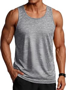 เสื้อกล้ามคอกลมสีฟ้าอ่อนพิมพ์ลายสำหรับผู้ชาย ผ้าโพลีเอสเตอร์ 100% ระบายอากาศได้ดี เป็นมิตรกับสิ่งแวดล้อม ทรงสปอร์ต แห้งเร็ว น้ำหนัก 160 กรัม เหมาะสำหรับใส่ลำลอง - Product Image 5