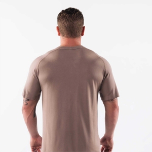 เสื้อยืด OEM 100% ผ้าฝ้ายพรีเมียม เสื้อยืดสกรีนโลโก้ เสื้อยืดโอเวอร์ไซส์ เสื้อยืดผู้ชายลำลอง คอกลม เนื้อผ้าหนานุ่ม ระบายอากาศดี แฟชั่น - Product Image 2