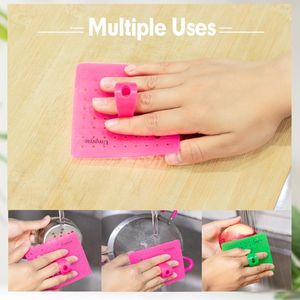 Set di 3 Spazzole Flessibili Multifunzionali per Pulizia di Frutta e Verdura, Spazzola per Patate - Product Image 4