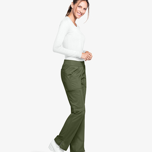 Custom Lightweight Polyester Rayon Spandex Stretchable Elastic Waist Breathable Comfortable Hospital Medical Uniforms Women's - Product Image 5