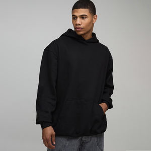 Sudaderas con Capucha Unisex Gruesas de Alta Calidad al por Mayor, 320g, con Logotipo Personalizado, Sudaderas Lisas de Manga Larga Bordadas 100% Algodón para Hombre, Otoño - Product Image 1