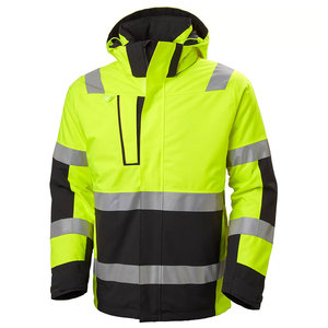 Winter Construction Workwear Hi Vis Reflective Waterproof Safety Jacket Security Windproof & Windproof Features Safety Jacket - Product Image 4
