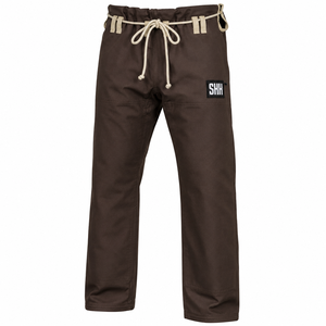 Kimono SHH BJJ para Hombre, Color Marrón, 100% Algodón, Corte Regular, Ropa de Artes Marciales para Adultos, Impresión por Transferencia de Calor Duradera - Product Image 4