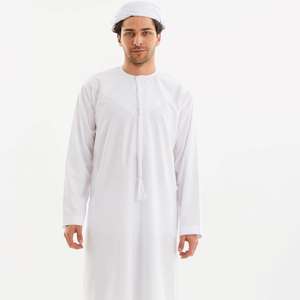 Ropa Islámica en Oferta para el Festival Jubba Pakistan, Manga Larga con Pantalones, Abaya Musulmana, Thobe para Hombre, Ropa Islámica - Product Image 6