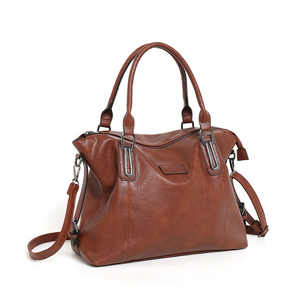 Nouveau sac fourre-tout décontracté pour femmes, sacs à main en cuir PU souple, sacs à bandoulière, style haut de gamme européen et américain, sac de travail et de trajet - Product Image 1