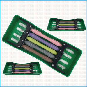 ชุดเครื่องมือทันตกรรม LMI Arte Set 5 แบบตลับ สีเขียว คุณภาพพรีเมียม ทำจากสแตนเลสสตีล ใช้ซ้ำได้ - Product Image 3