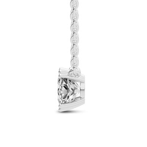 Collar Solitario de Diamante Cultivado en Laboratorio con Corte Cojín Bianca de Oro de 10k Original, Joyería de Alta Calidad Disponible a un Precio Razonable - Product Image 3