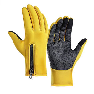 Gants thermiques élégants à écran tactile, paume texturée antidérapante, idéaux pour la course à pied, le cyclisme, la randonnée, la conduite et les activités de plein air en hiver - Product Image 1