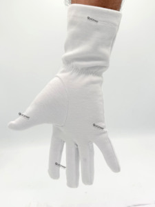 ถุงมือผ้าฝ้ายสีขาวสำหรับผู้ชาย ถุงมือสำหรับชุดพิธีการ ถุงมือสำหรับขบวนพาเหรด ถุงมือสำหรับทีมเกียรติยศ ถุงมือสำหรับชุดทักซิโด้ - Product Image 2