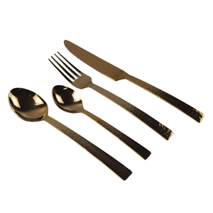 New Arrival Decorative Salad Server Handmade Salad Spoon Unique Gold Handle Home Kitchen and Restaurant Use for Sale - Product Image 4