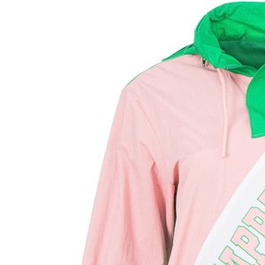 Conjunto Deportivo de Dos Piezas para Mujer, Color Rosa y Verde, con Sudadera con Cierre y Pantalones Jogger a Juego, Estilo Casual y Deportivo para Otoño - Product Image 2