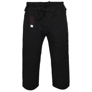 Uniforme de Judo Negro, Poliéster/Algodón, Unisex, Corte Regular para Adultos, Duradero, Ligero, Transpirable, de Secado Rápido, Ropa de Artes Marciales - Product Image 5