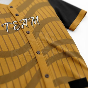 Uniforme de Béisbol Personalizado 100% Poliéster para Hombre, Incluye Camiseta y Pantalón en Colores y Tallas Personalizadas, Secado Rápido, Cuello en V - Product Image 6
