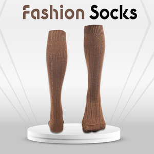2026 <b>Mens</b> Scottish Highland Kilt Hose <b>Socks</b> Traditional Wool Blend <b>Long</b> Length Ribbed Design Comfortable <b>Socks</b> Wholesale - Product Image 6
